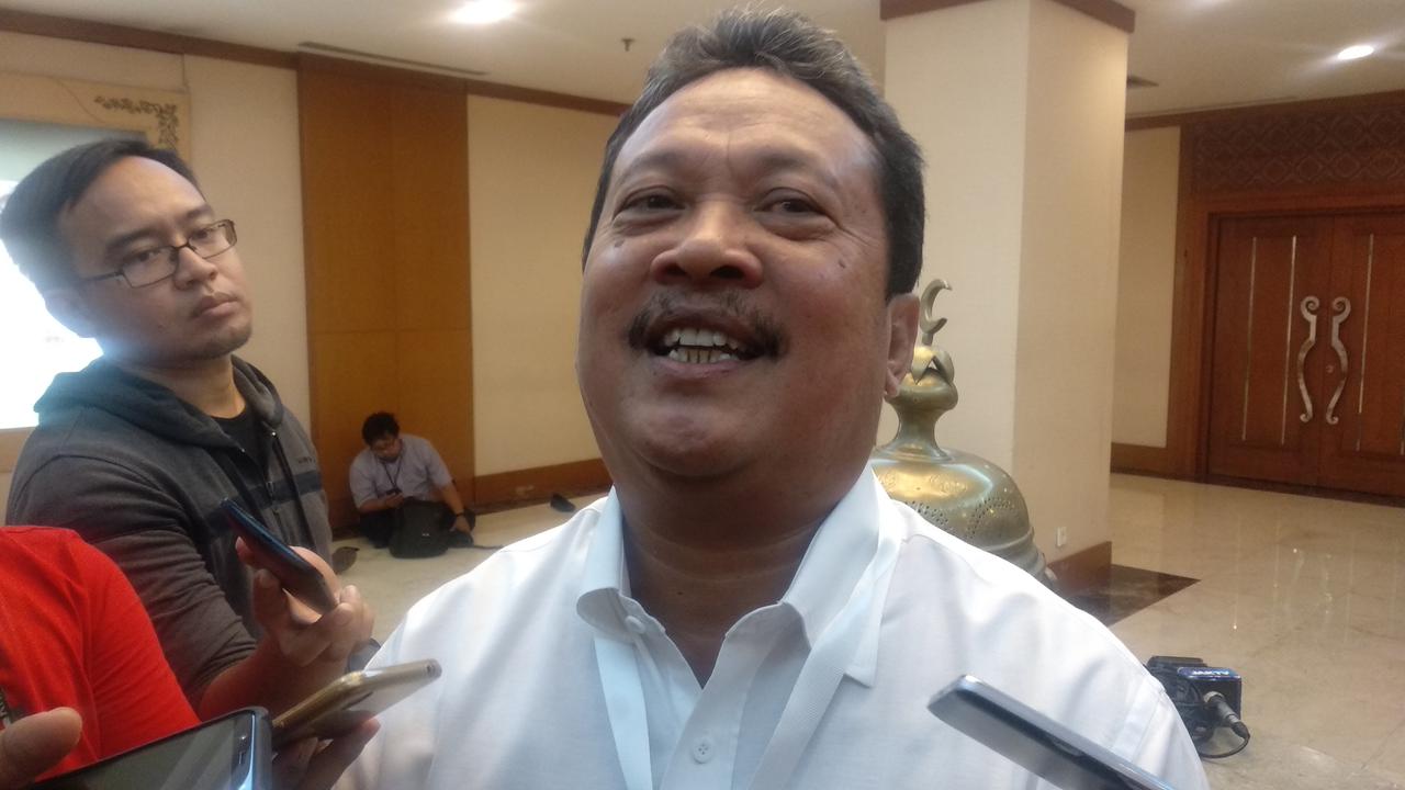 Bendahara Umum Tim Kampanye Nasional Jokowi-Ma'ruf, Wahyu Sakti Trenggono.