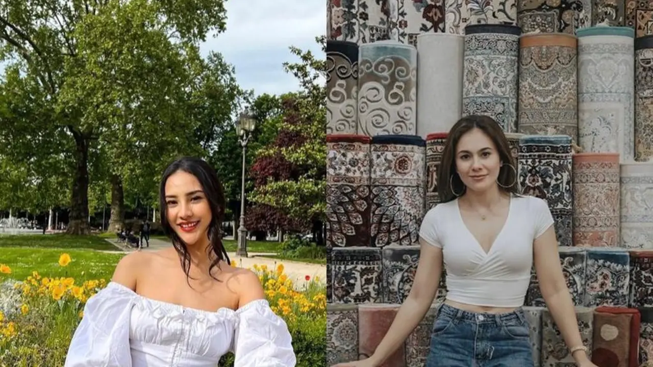 8 OOTD Baju Putih dan Celana Jeans ala Anya Geraldine hingga Wulan Guritno