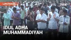 Ribuan Warga Muhammadiyah Surabaya Laksanakan Salat Idul Adha