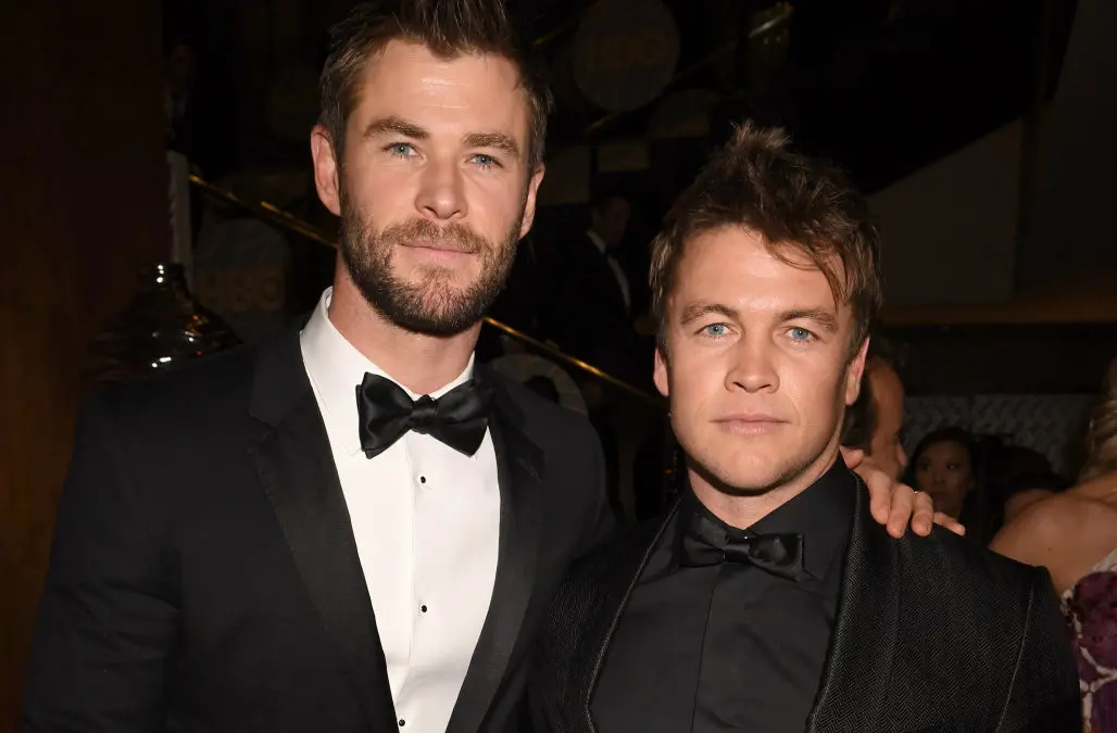 Chris Hemsworth dan saudaranya, aktor Luke Hemsworth. (AOL.com)