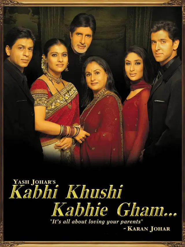 Poster Kabhi Khushi Kabhie Gham. (Foto: IMDb/ Dharma Productrions)