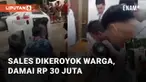 Kasus lima sales jaket dikeroyok warga di Musi Rawas Utara, Sumsel (6/2/2023) berakhir damai. Mereka sebelumnya dituduh warga sebagai penculik anak saat menjajakan jaket. Usai pemeriksaan polisi, mereka tak terbukti sebagai penculik anak dan jadi kor...