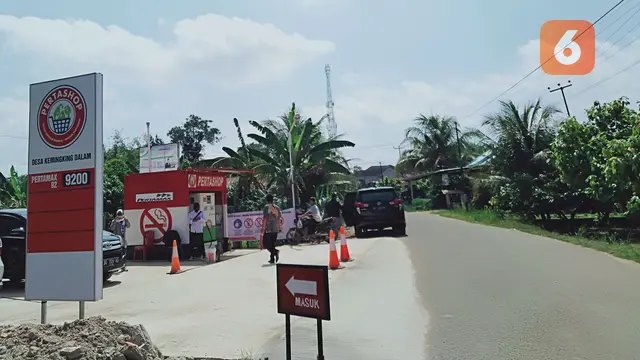 Pertashop di Kemingking Dalam
