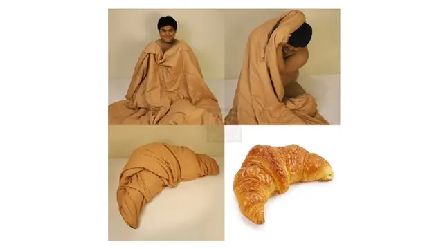 6 Cosplay Low Budget Pakai Croissant Ini Kreatif Sekaligus Kocak