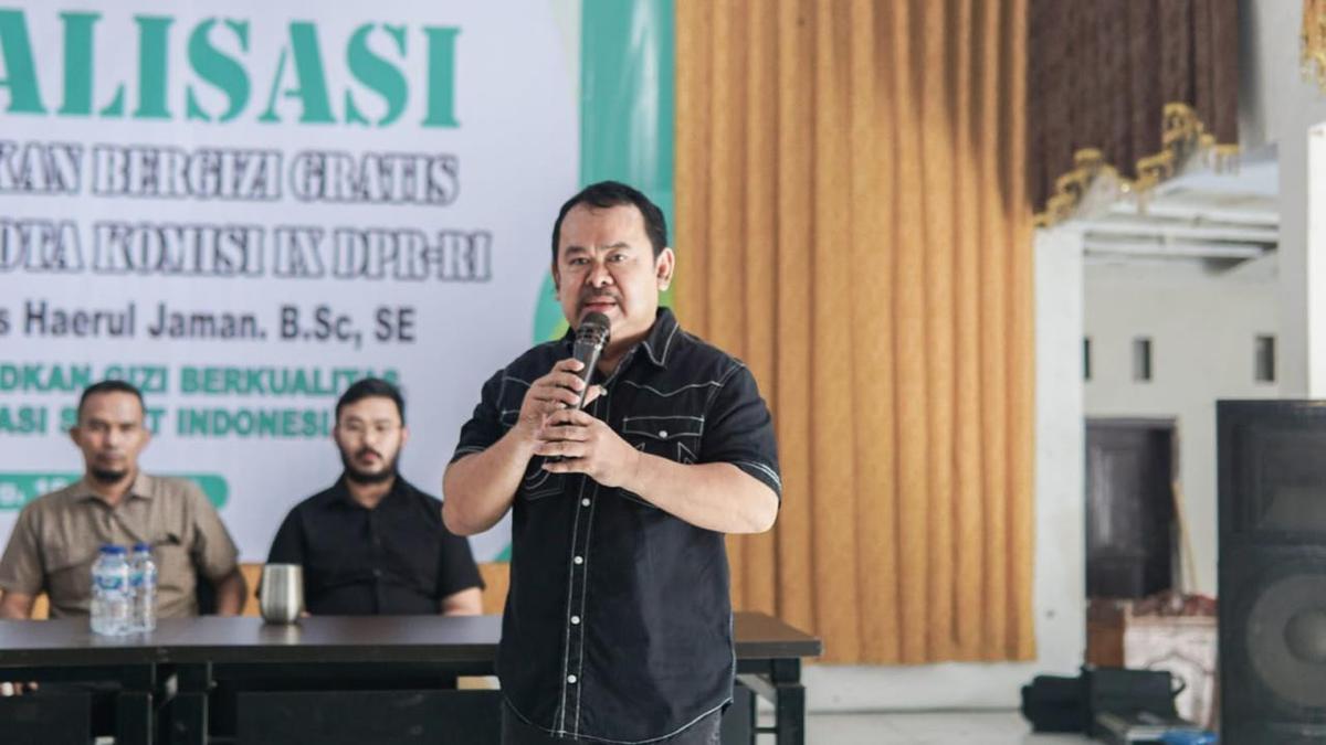 Tubagus Haerul Jaman Pastikan Makan Bergizi Sasar Daerah Terpencil