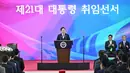 Diketahui, pemilu Korea Selatan ini diadakan setelah pemakzulan terhadap Presiden Yoon Suk Yeol. (ANTHONY WALLACE/POOL/AFP)