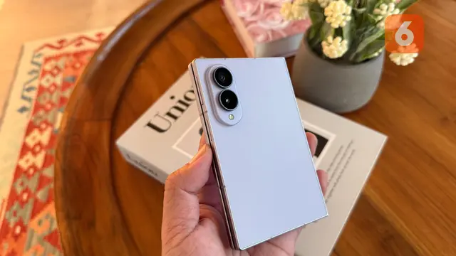 Samsung Galaxy Z Fold8. Liputan6.com/Iskandar