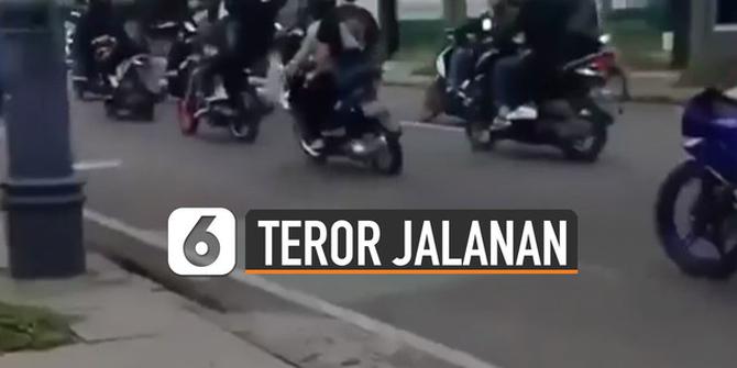 VIDEO: Viral Geng Motor Teror Jalanan