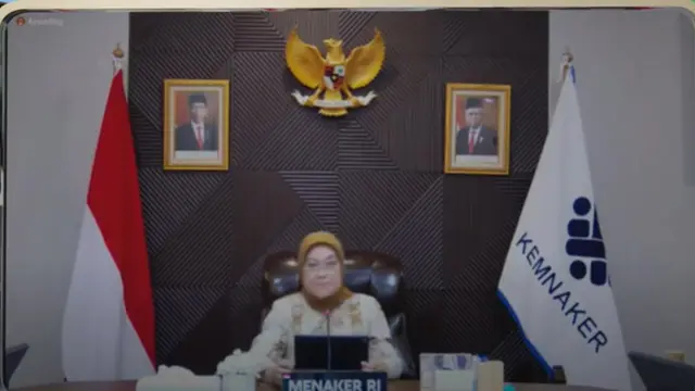 Menteri Ketenagakerjaan Ida Fauziyah.