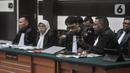 Jaksa Penuntut Umum saat menjelaskan ketidakhadiran Menko Marves Luhut Binsar Pandjaitan. (merdeka.com/Iqbal S. Nugroho)