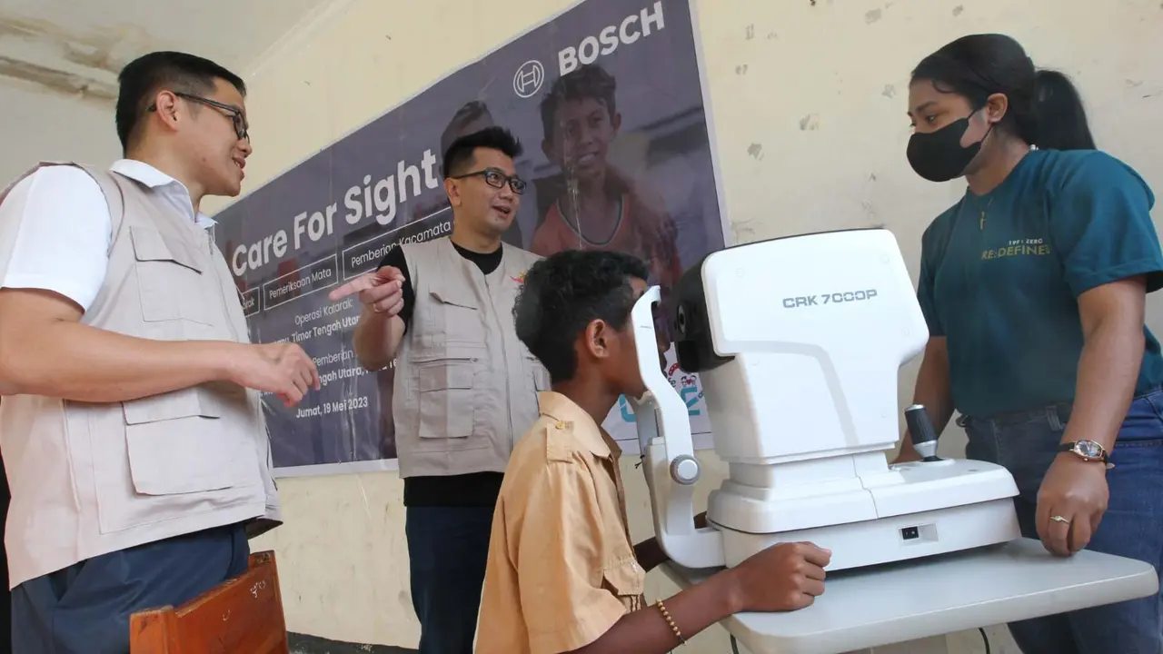 Kampanye Care for Life, Bosch AA Berikan Pemeriksaan Mata dan Operasi Katarak Gratis