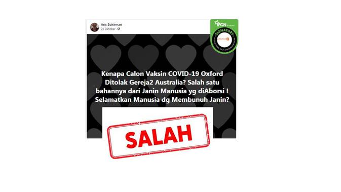Cek Fakta: Benarkah Vaksin Covid-19 Buatan Oxford ...