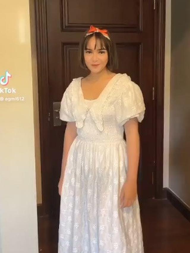 7 Potret Terbaru Amanda Manopo yang Berponi Ini Bak Boneka