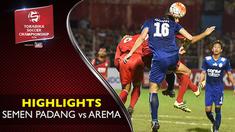 Video highlights TSC 2016 antara Semen Padang vs Arema Cronus yang berakhir dengan skor 1-3 di Stadion H. Agus Salim.