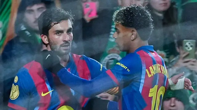 Foto: Melihat Ferran Torres Gocek Kiper Lalu Cetak Gol, Barcelona Melaju Mulus ke Perempat Final Copa del Rey