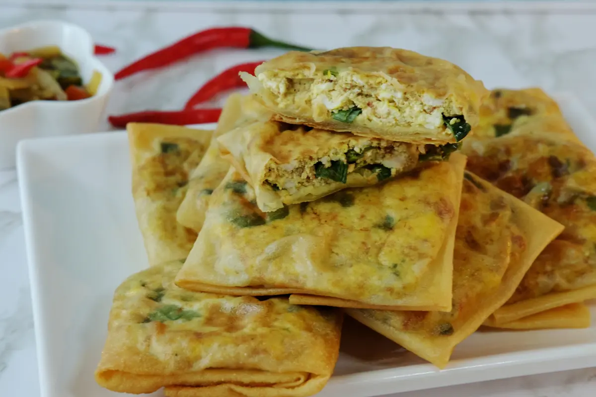 resep martabak tahu telur kulit lumpia