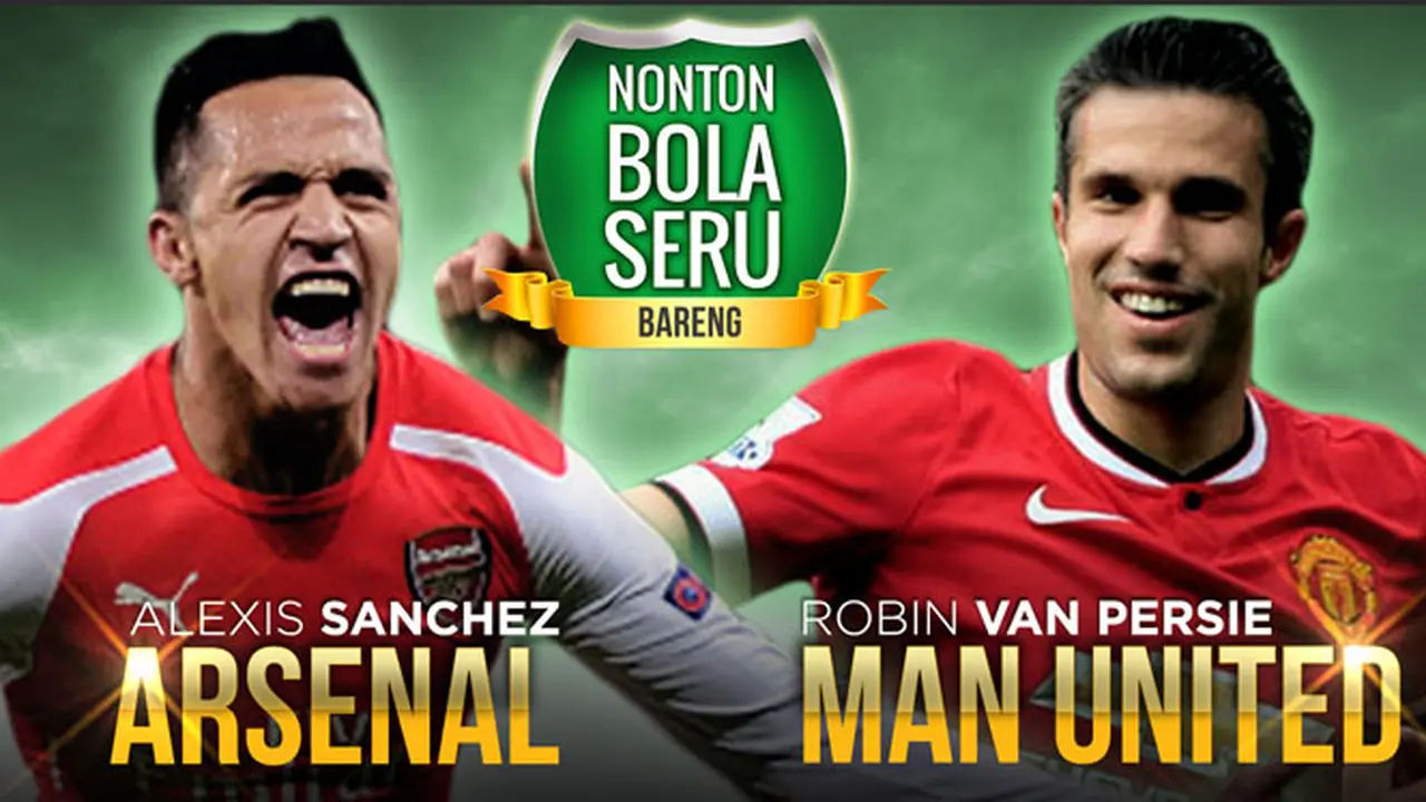 Nobar Seru Manchester United vs Arsenal