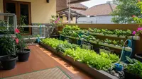 7 Ide Kebun Mini Sayuran di Teras Rumah, Ketahui Cara Membuatnya bagi Pemula