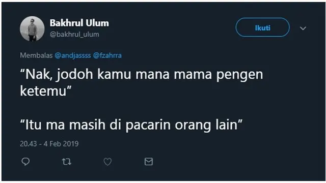 Momen Netizen Ditanya Pacarnya Mana
