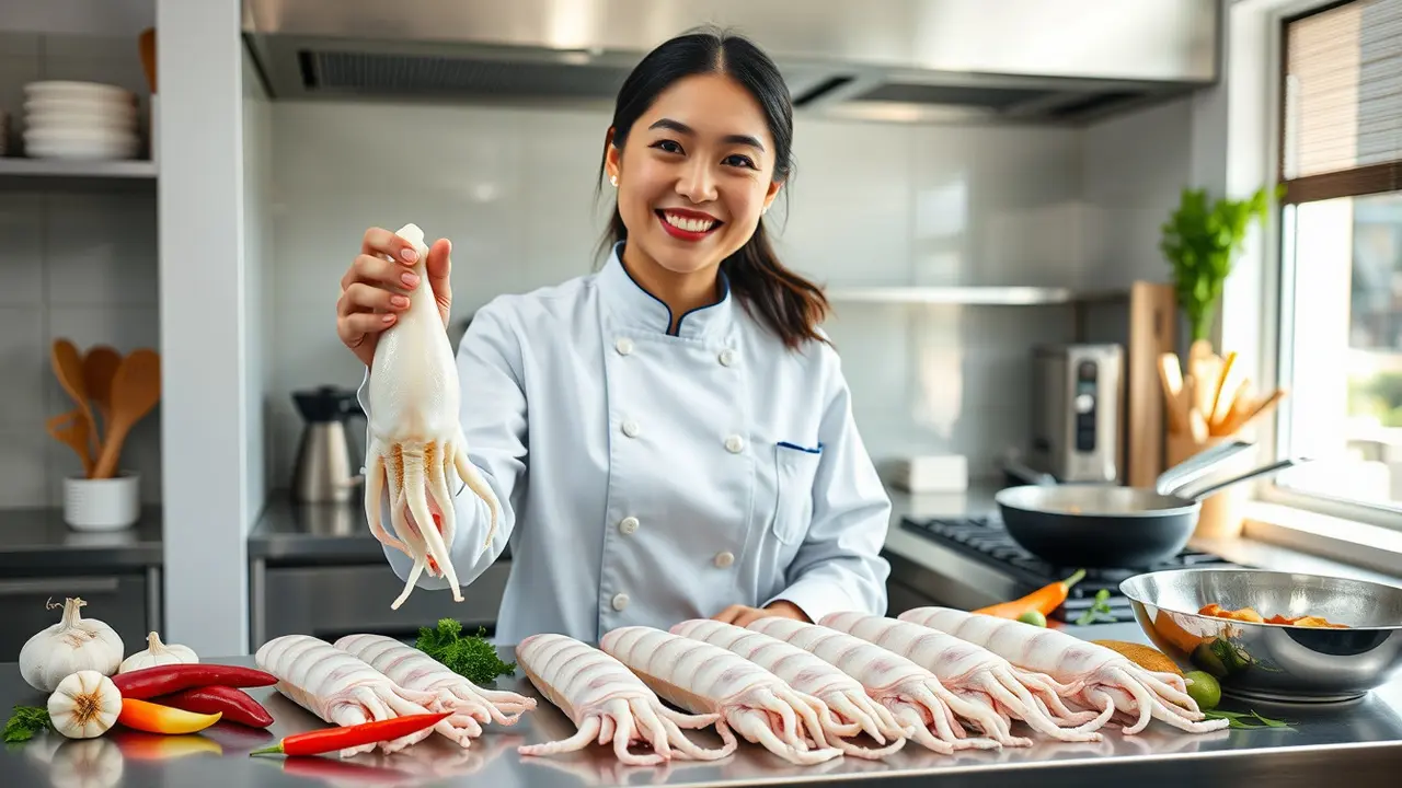 cara memasak cumi basah