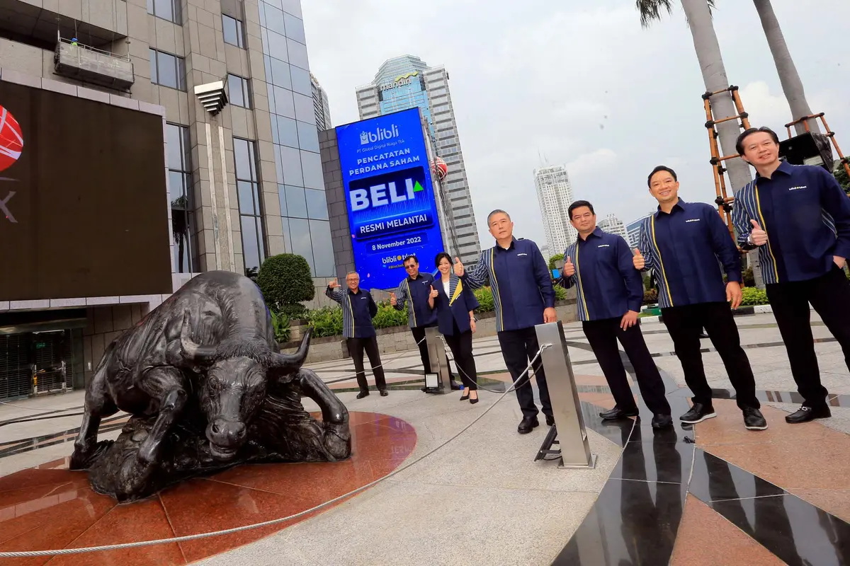 Blibli Resmi Melantai di Bursa Efek Indonesia