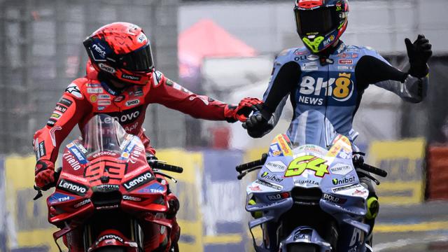 Marc Marquez dan Fermin Aldeguer