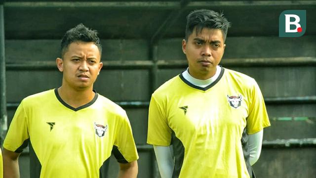 Dio Permana dan Nanda Bagus Nugroho Madura FC