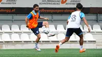 Calvin Verdonk baru saja menyelesaikan latihan pramusim di Austria jelang Eredivisie 2024/2025. (Dok. NEC Nijmegen)ne