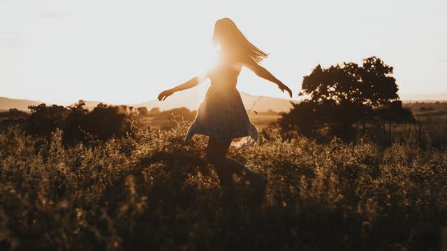 Ilustrasi kebebasan, berjiwa bebas