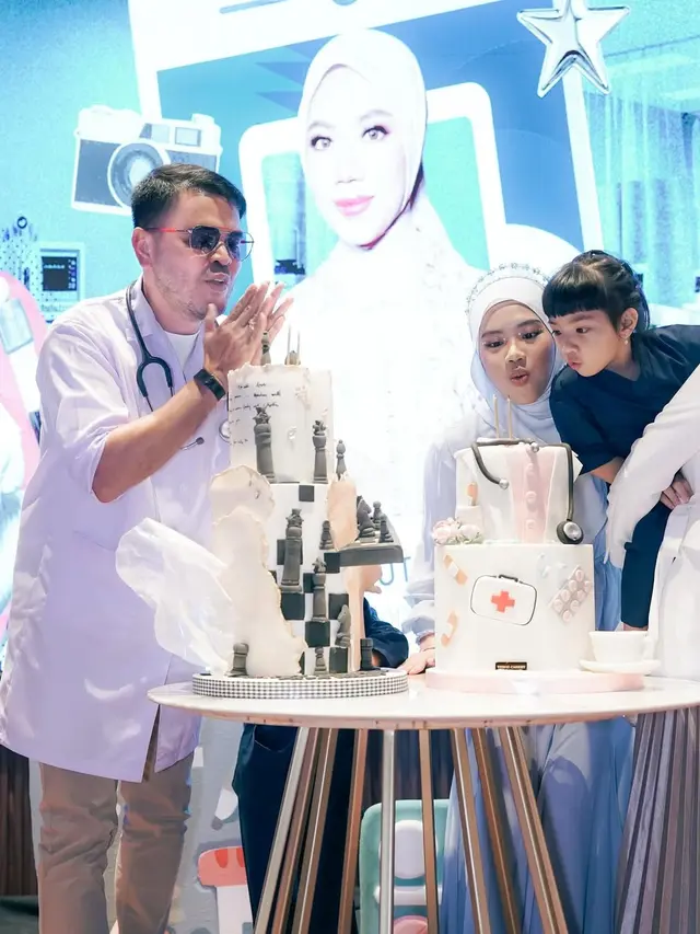 6 Potret Perayaan Ultah Syifa Mutiara, Anak Sambung Irish Bella Bertema Dokter