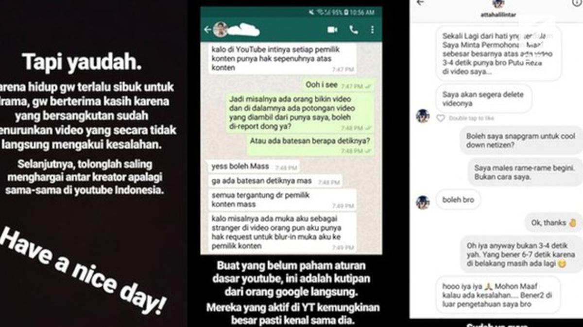 VIDEO: Atta Halilintar Dituduh Menjiplak, Ini Klarifikasinya