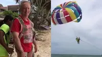 Bos perusahaan di Australia meninggal saat parasailing di Phuket, Thailand. (Facebook)