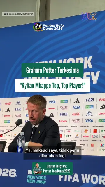 Pelatih Swedia, Graham Potter Sampai Geleng-geleng Memuji Kylian Mbappe