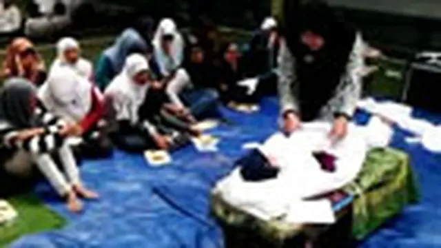 Cara Rawat Jenazah di SMP 9