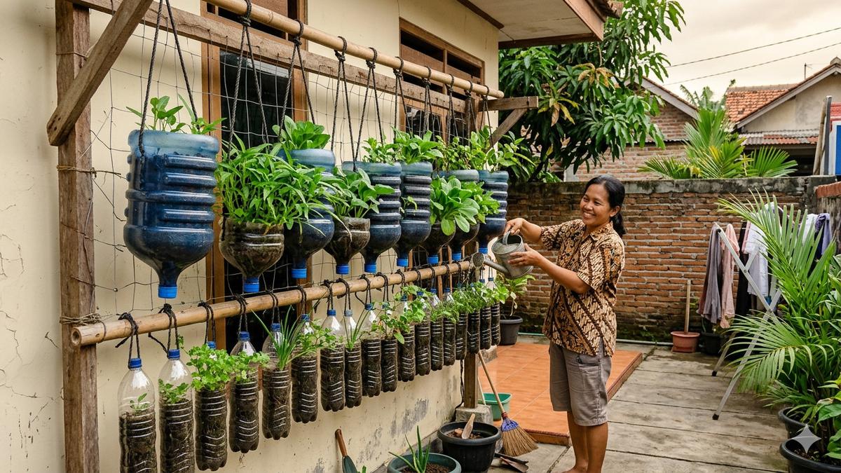 10 Model Kebun Sayur Gantung untuk Rumah Tanpa Halaman Luas, Bikin Hunian Asri dan Produktif