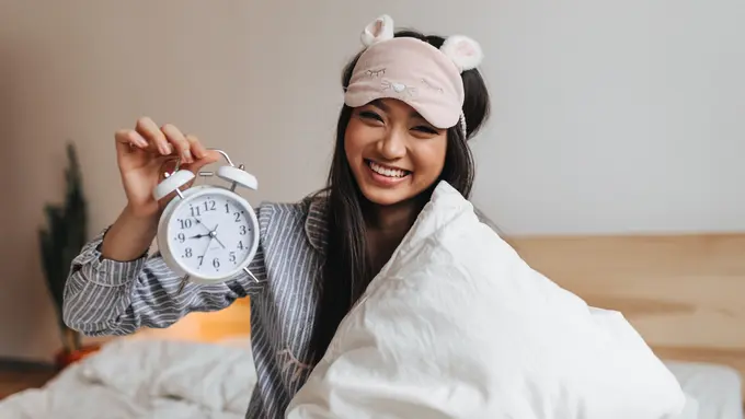 perempuan tidur