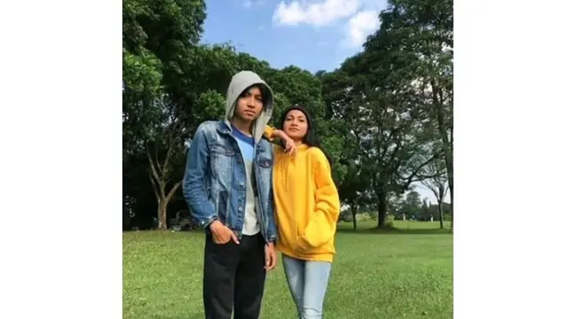 6 Momen Kompak Kiesha Alvaro dan Ratu Sofya, Main Bareng di Dari Jendela SMP