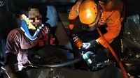 Truk Tronton Kecelakaan di Jalan Labuan Sait Bali, Satu Orang Meninggal