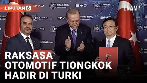 VIDEO: Tiongkok Bangun Pabrik Mobil Miliaran Dolar di Turki