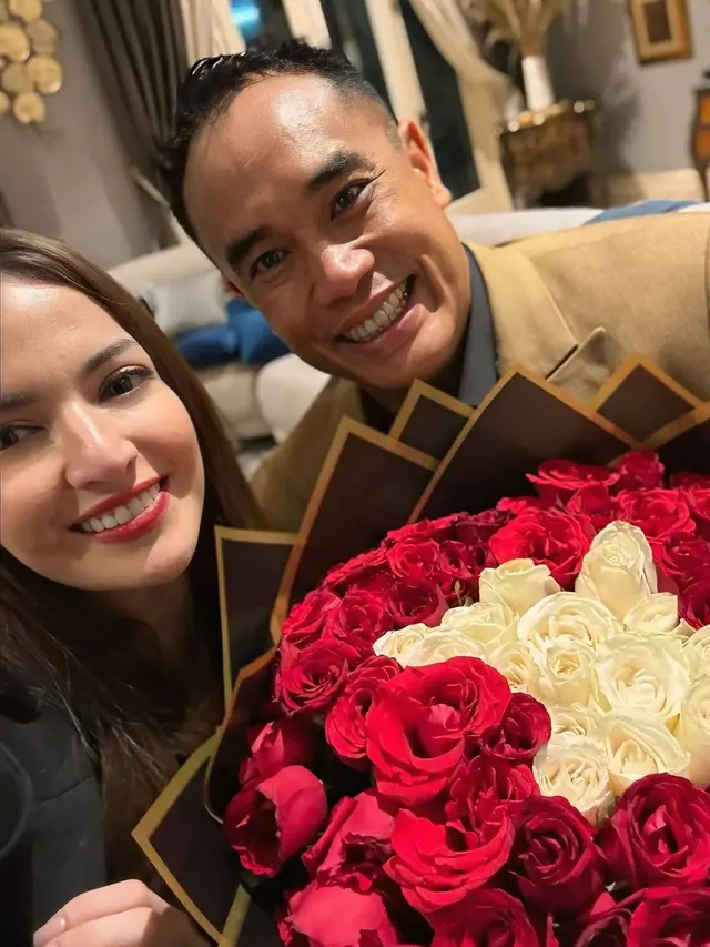 Nia Ramadhani dan Ardi Bakrie. (Foto: Dok. Instagram @ramadhaniabakrie)