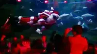 Aksi Unik Santa Claus di Berbagai Dunia Jelang Natal