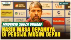Mauricio Souza Belum Pastikan Bertahan, Masa Depannya di Persija Masih Tanda Tanya