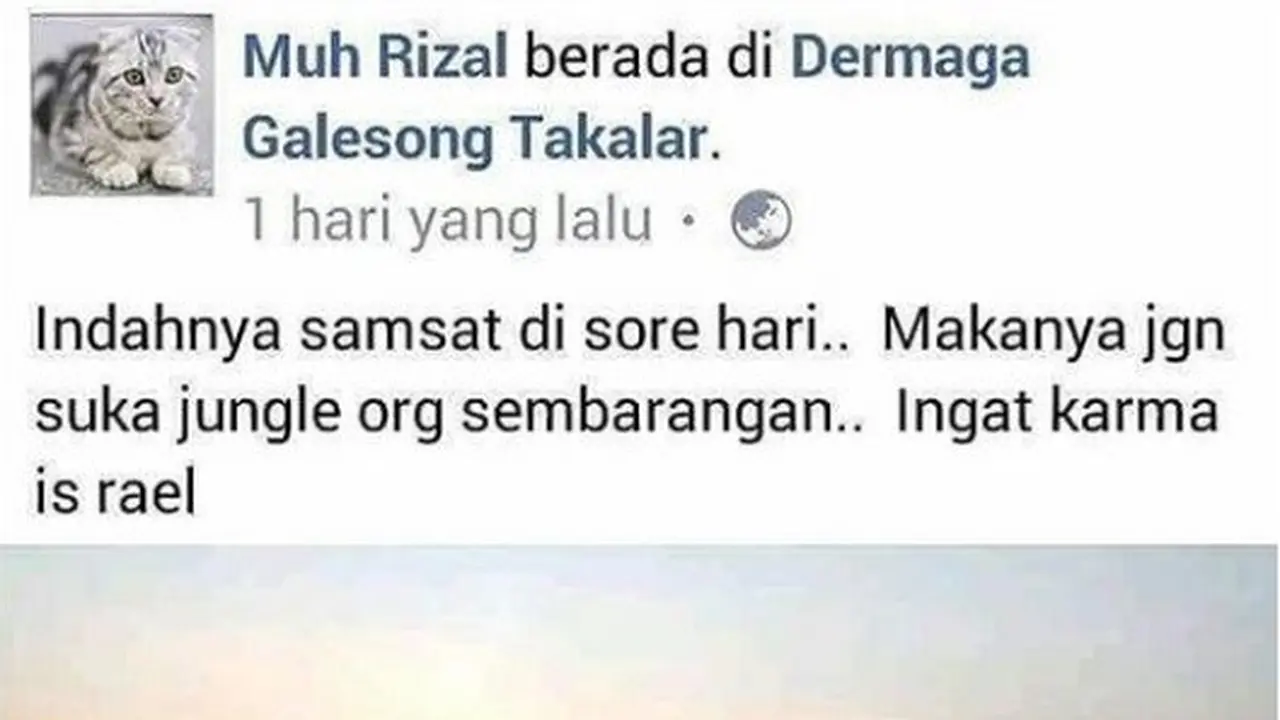 status bahasa inggris yang bikin gagal paham (foto: Instagram/@awreceh.id)