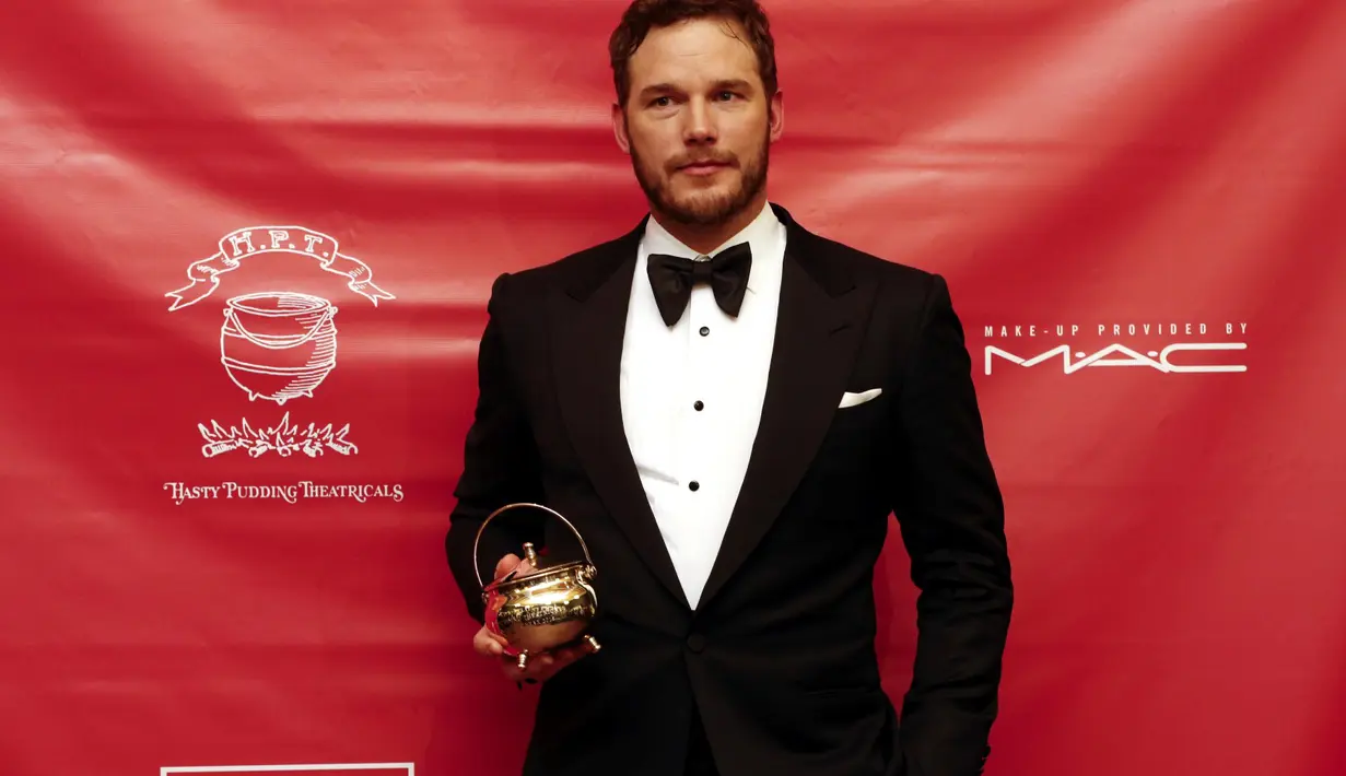 Meskipun Dan cukup banyak menonton TV selama 10 tahun terakhir hidupnya, Chris Pratt tahu dia menghargai anaknya menjadi aktor seperti apa. (Bintang/EPA)