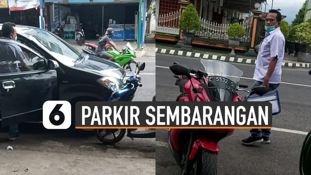 VIDEO: Viral Pria Marah Mobil Digembok Karena Parkir Sembarangan