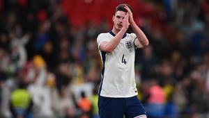 Gelandang Timnas Inggris, Declan Rice. (Glyn KIRK / AFP)
