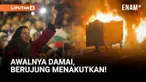 Aksi unjuk rasa besar di Sofia, Bulgaria, berubah ricuh saat puluhan ribu warga turun ke jalan menolak rancangan anggaran negara 2026.