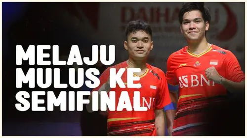 VIDEO: Kalahkan Wakil Denmark, Leo/Daniel Melaju ke Semifinal Indonesia Masters 2024