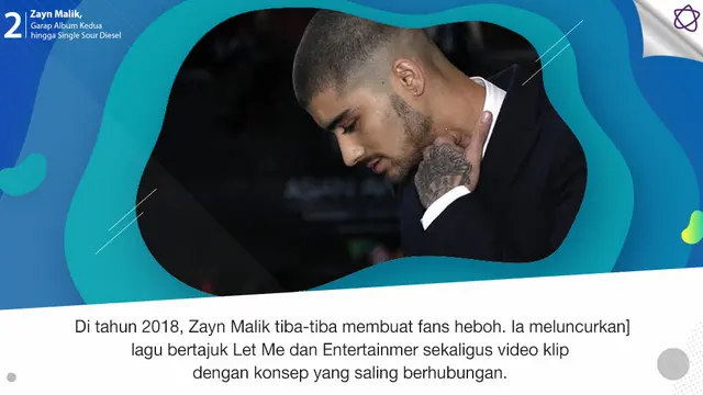 [Bintang] Zayn Malik, Garap Album Kedua hingga Single Sour Diesel