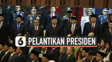 Sejumlah pejabat dan tokoh negara ikut menghadiri pelantikan Presiden dan Wakil Presiden RI 2019-2024. Diantaranya pasangan capres-cawapres Prabowo Subianto-Sandiaga Uno hingga Basuki Tjahaja Purnama.